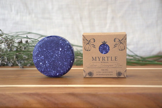 The Fig- Silver Shampoo bar (blonde & grey hair) 75g