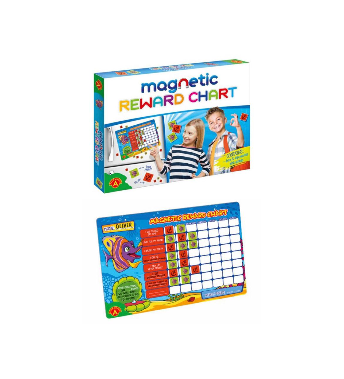 Kids' Magnetic Reward Chart